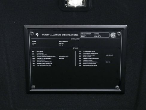 Certified 2024 Ferrari 296 GTB RWD image 35