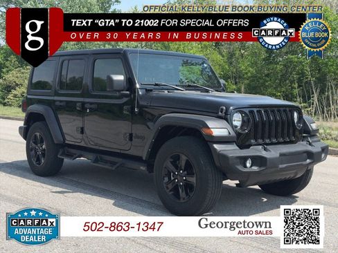 Used 2022 Jeep Wrangler Unlimited Sport AWD/4WD image 1