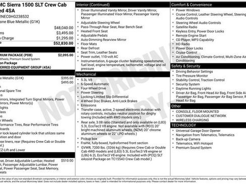 Used 2017 GMC Sierra 1500 SLT w/ SLT Premium Package AWD/4WD image 27