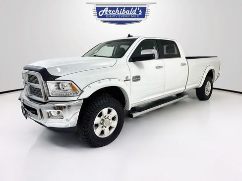 Used 2017 RAM 3500 Laramie Longhorn w/ Cold Weather Group AWD/4WD image 3