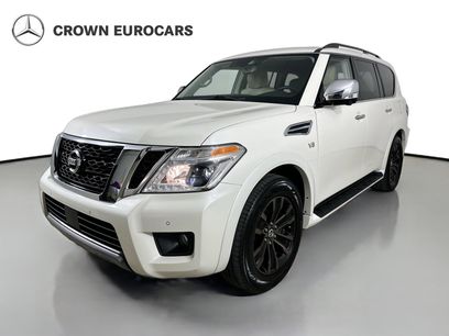 Used 2019 Nissan Armada Platinum w/ Captain's Chairs Package