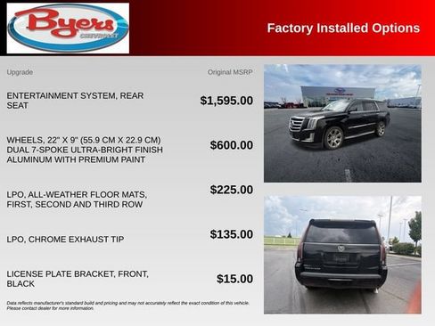 Used 2015 Cadillac Escalade Luxury AWD/4WD image 10