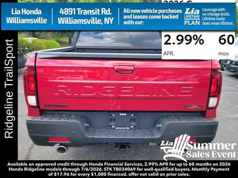 New 2026 Honda Ridgeline TrailSport image 4