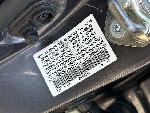 Used 2016 Honda Civic EX image 21