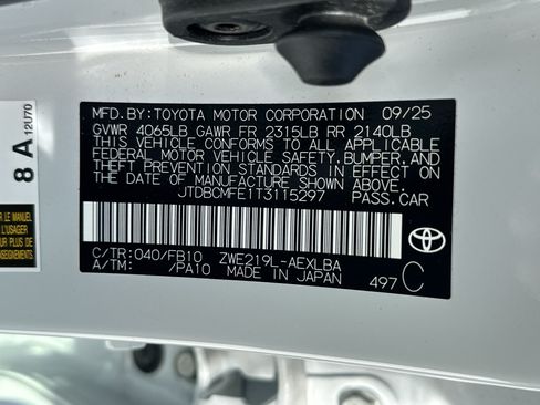 Certified 2026 Toyota Corolla LE FWD image 35
