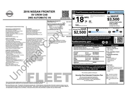 Used 2016 Nissan Frontier SV image 27