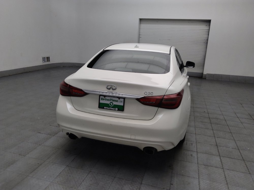 Used 2018 INFINITI Q50 Luxe w/ Essential Package (3.0T Luxe) RWD image 7