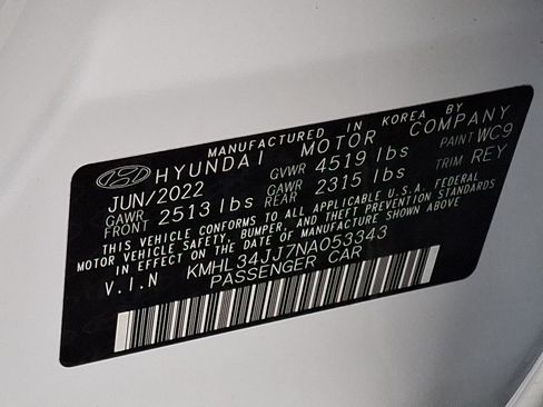 Certified 2022 Hyundai Sonata SEL w/ Cargo Package FWD image 29