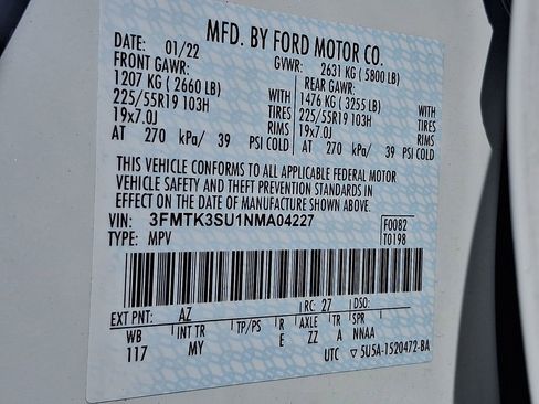 Used 2022 Ford Mustang Mach-E Premium w/ Ice White Appearance Package image 27