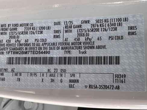Used 2026 Ford F250 Platinum AWD/4WD image 33