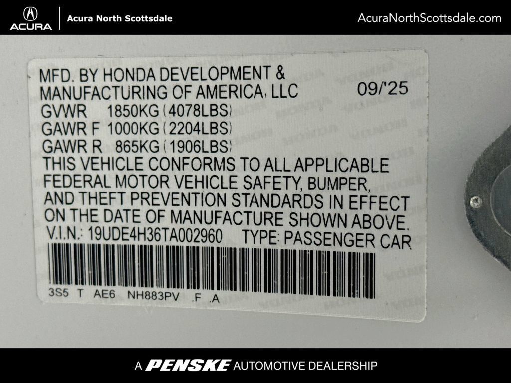 Used 2026 Acura Integra A-Spec FWD image 34