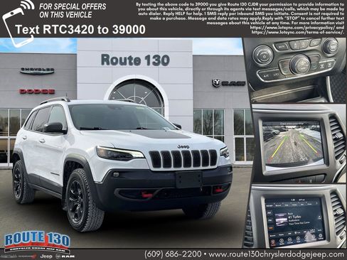 Used 2021 Jeep Cherokee Trailhawk w/ Trailer Tow Group image 1