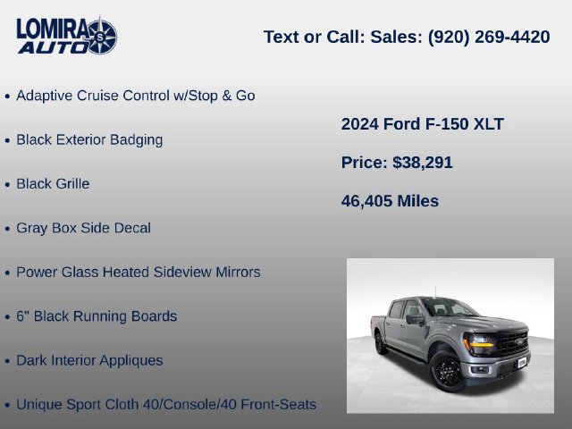 Used 2024 Ford F150 XLT w/ Equipment Group 302A MID AWD/4WD image 33