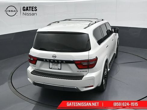 Used 2023 Nissan Armada Platinum w/ Captain's Chairs Package AWD/4WD image 50