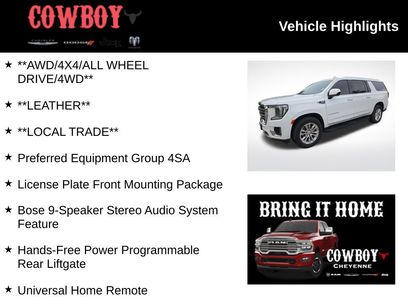 Used 2021 GMC Yukon XL SLT