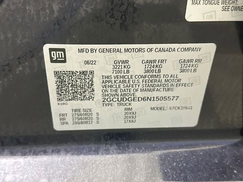 Used 2022 Chevrolet Silverado 1500 LTZ image 38