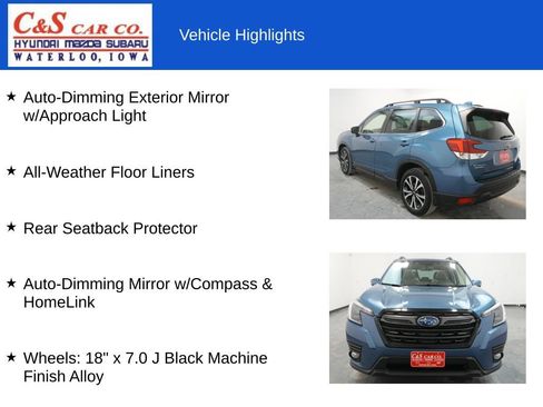 Used 2023 Subaru Forester Limited w/ Popular Package #3 AWD/4WD image 15