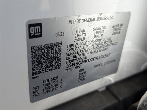 Certified 2023 Chevrolet Tahoe LS w/ Driver Alert Package image 25