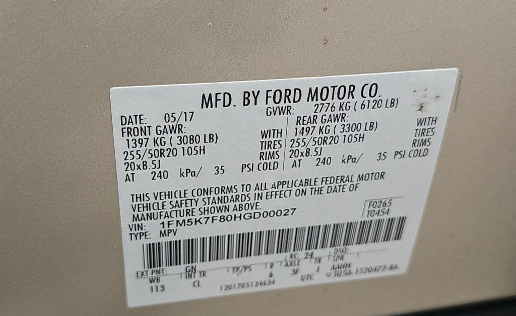 Used 2017 Ford Explorer Limited FWD image 20