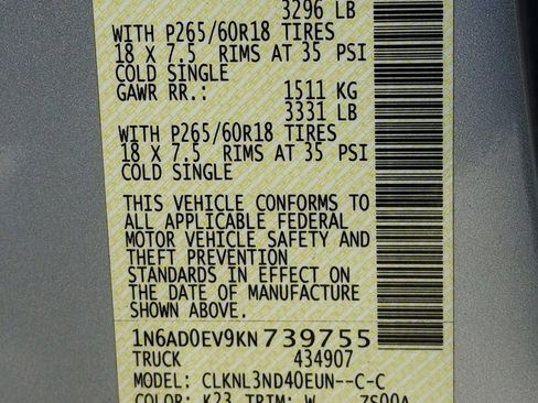 Used 2019 Nissan Frontier SL image 39