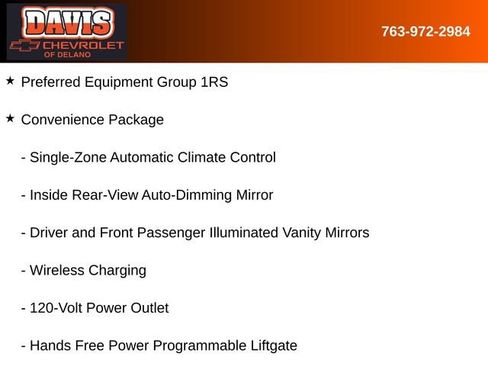 New 2026 Chevrolet TrailBlazer RS w/ Convenience Package AWD/4WD image 5
