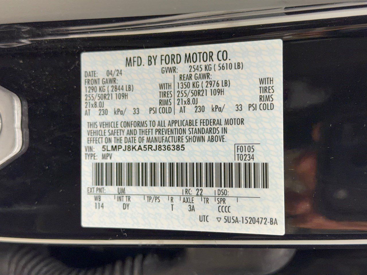 Used 2024 Lincoln Nautilus Reserve w/ Equipment Group 203A AWD/4WD image 31