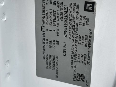 Used 2014 GMC Savana 2500 w/ Savana Pro Plus Package image 24