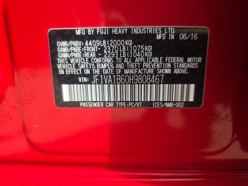 Used 2017 Subaru WRX w/ Popular Package #1 AWD/4WD image 24