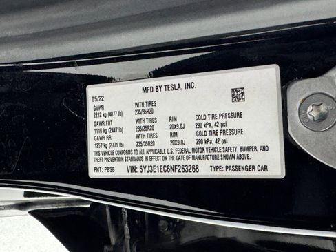 Used 2022 Tesla Model 3 Performance image 45