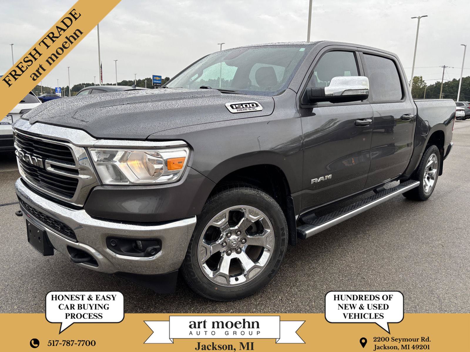 Used 2021 RAM 1500 Big Horn AWD/4WD image 1