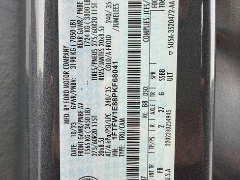 Used 2023 Ford F150 XLT w/ Equipment Group 302A High AWD/4WD image 29
