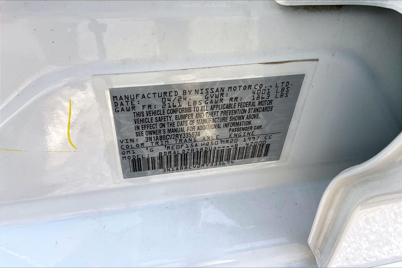 Used 2024 Nissan Sentra SV FWD image 36
