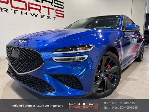 Used 2022 Genesis G70 3.3T w/ Sport Prestige Package AWD/4WD image 1
