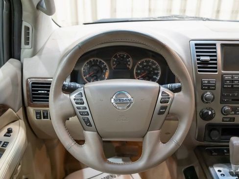 Used 2014 Nissan Armada Platinum w/ 2nd Row Captain Seat Package image 17