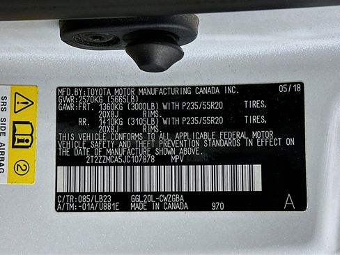 Used 2018 Lexus RX 350 FWD w/ Premium Package image 12