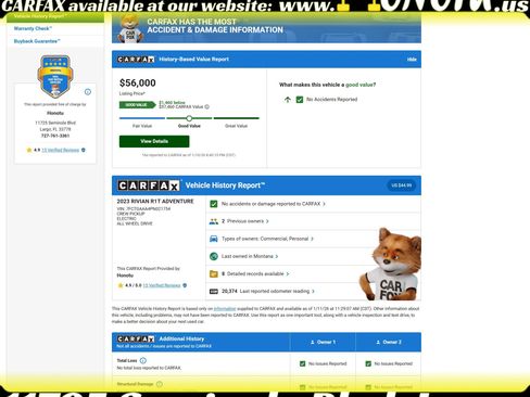 Used 2023 Rivian R1T Adventure image 5