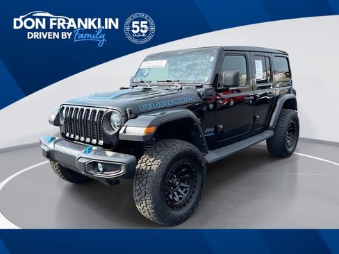 Used 2022 Jeep Wrangler Unlimited Rubicon 4xe AWD/4WD image 1