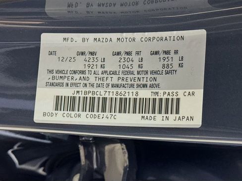 New 2026 MAZDA MAZDA3 Carbon image 20