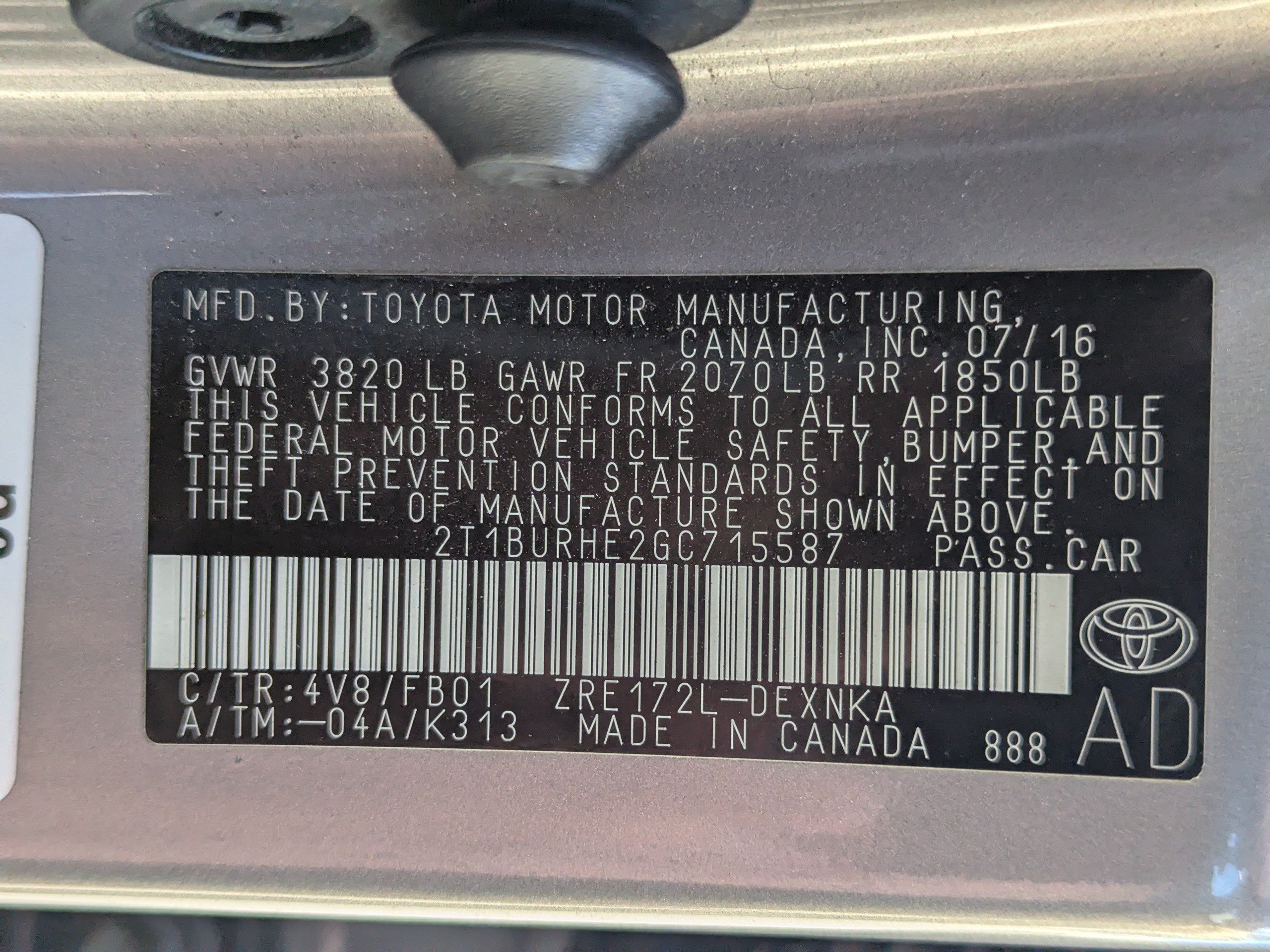 Used 2016 Toyota Corolla LE FWD image 47
