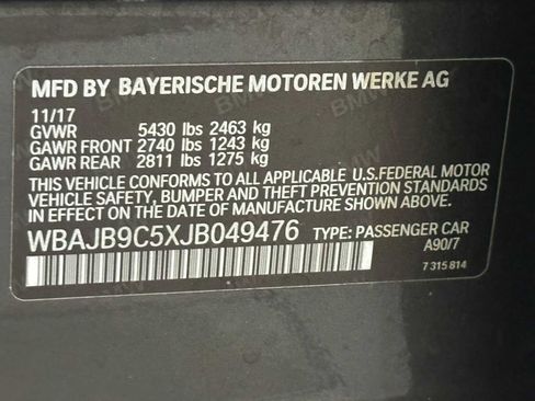 Used 2018 BMW M550i xDrive image 32