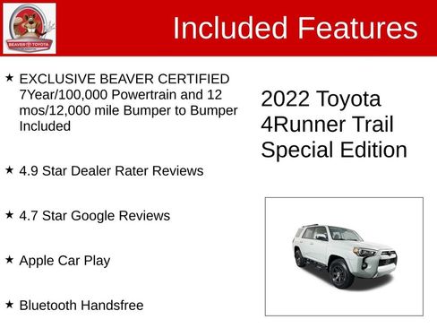 Used 2022 Toyota 4Runner Trail Special Edition image 4