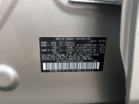 Used 2020 Subaru Outback Limited AWD/4WD image 50