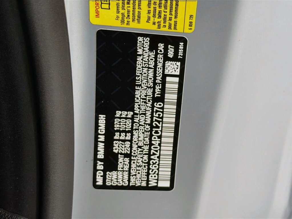 Used 2023 BMW M4 CSL RWD image 30
