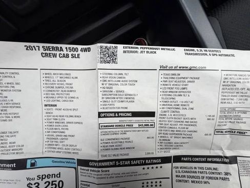 Used 2017 GMC Sierra 1500 SLE w/ Texas SLE Value Package AWD/4WD image 34