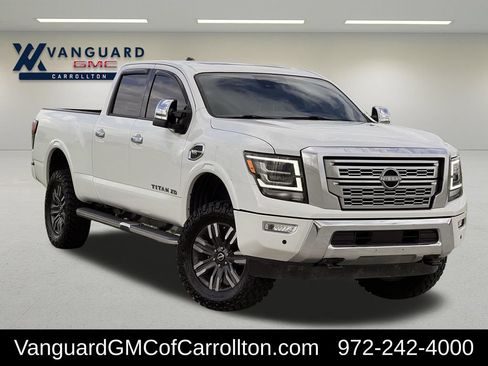 Used 2023 Nissan Titan Platinum Reserve w/ Moonroof Package AWD/4WD image 1