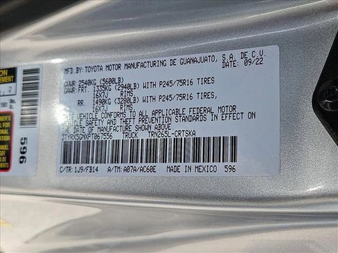 Used 2023 Toyota Tacoma SR w/ SR Convenience Package RWD image 21
