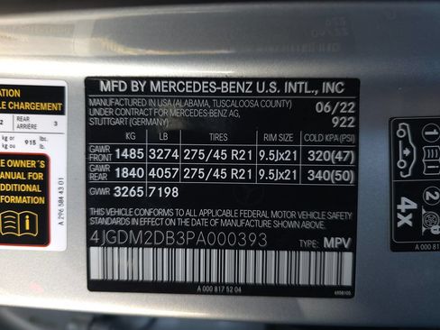 Used 2023 Mercedes-Benz EQS 450+ SUV image 84