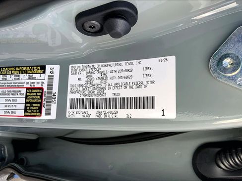 New 2026 Toyota Tundra Platinum image 21