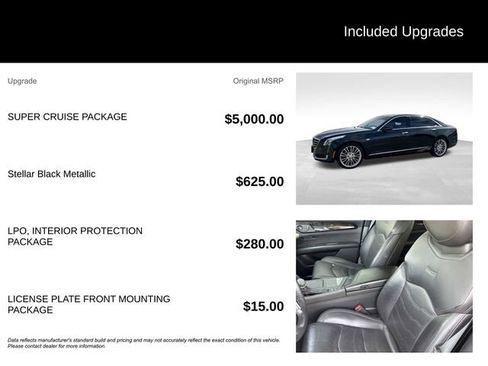 Used 2018 Cadillac CT6 Premium Luxury w/ Super Cruise Package image 5