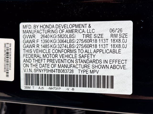 Used 2026 Honda Passport TrailSport Elite image 19